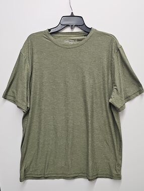 NWT Outdoor Voices Men's Heather Olive Short-Sleeve Crew Tee Size XL